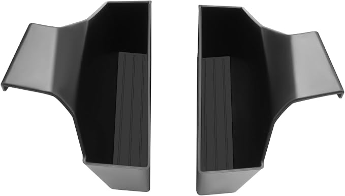 CDEFG 2Pcs for 2026 Ford Ranger Center Console Organizer for 2024 2025 2026 Ford Ranger (Raptor/Lariat/XLT/XL) Truck Accessories Middle Console Trash Can Gear Shift Side Pockets Storage Box
