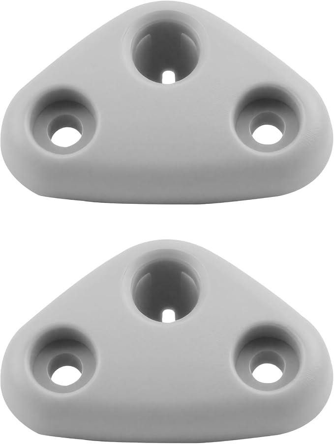 2 Pack Sun Visor Clip Replacement Compatible with Subaru Impreza Sedan Crosstrek Forester Outback, ABS Construction Sunvisor Inner Clips Holder Hook, OEM #92011SC031LO 92011SC032LO (Grey)