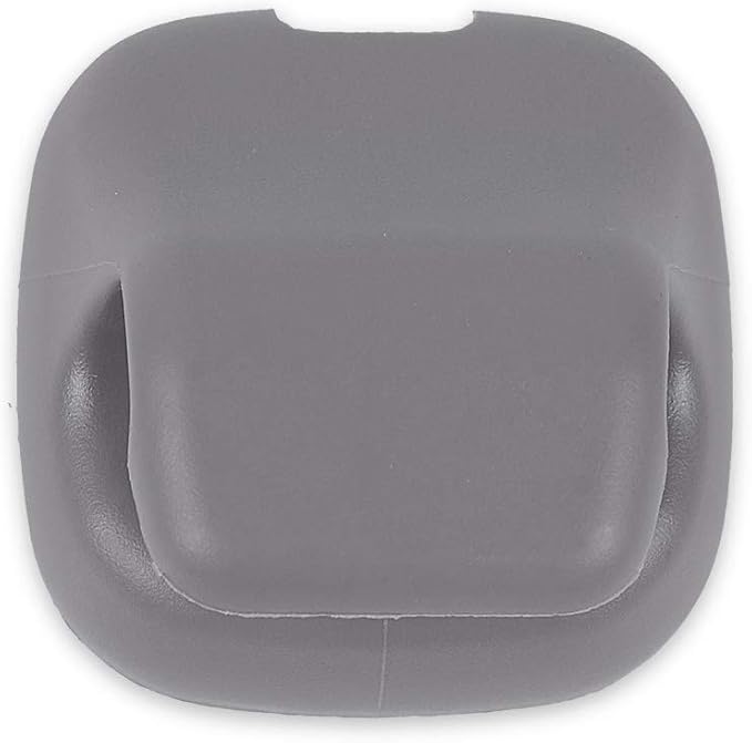 runmade Clear Gray Sun Visor Hook Clip Bracket Hanger Compatible with Honda Accord Civic CRV Odyssey Pilot Light Gray Bracket