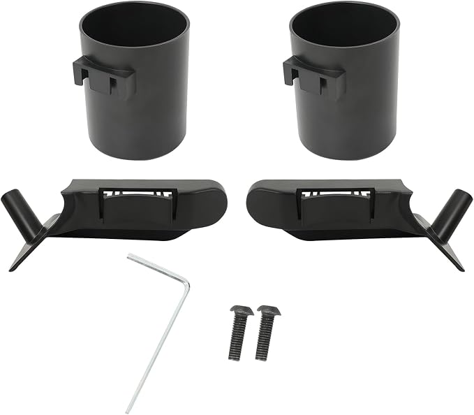 ROCCS 2PCS Car Door Cup Holder for Tesla Model Y 2025 Junior,Left&Right Side Door Drink Cup Holder Expander Organizer Accessory