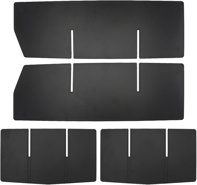 MARCHFA Center Console Divider Organizer Compatible for 2020 2021 2022 2023 2024 2025 Toyota Highlander Accessories Armrest Box Divider Organizer