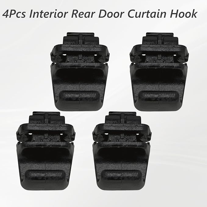 Interior Rear Door Curtain Hook Compatible with Hyundai Palisade 2020-2023 Replace 83917S8000CA 83917-S8000CA 83917S8000 4Pcs Interior Sun Shade Blind Curtain Hook