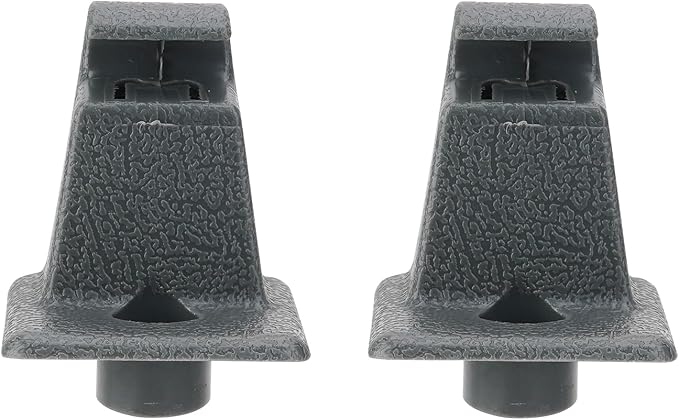 2pcs Front Visor Support Clip for Chevy Silverado Suburban Tahoe Yukon 1992-1998, Sun Visor Clip for Chevy Silverado Suburban Tahoe Yukon (1992-1998)