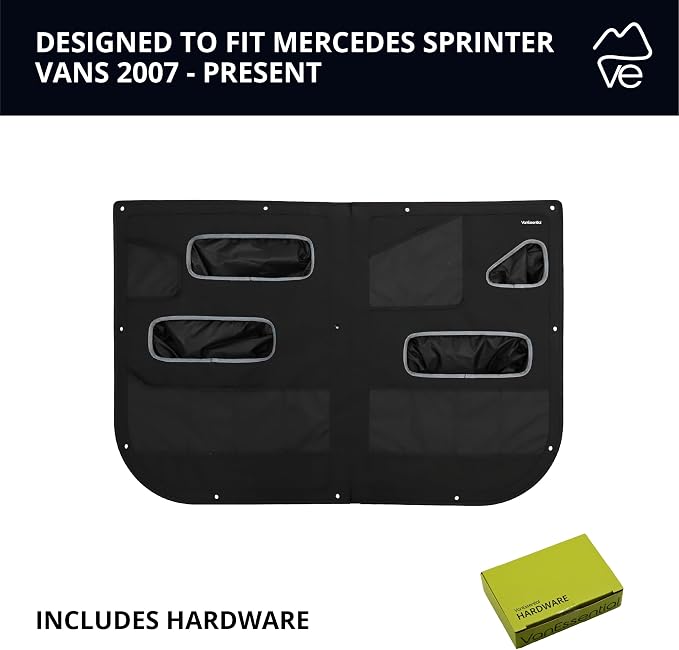 VanEssential Merc Sprinter Van VS30 and NCV3 Sliding Door LOWER Storage Panel