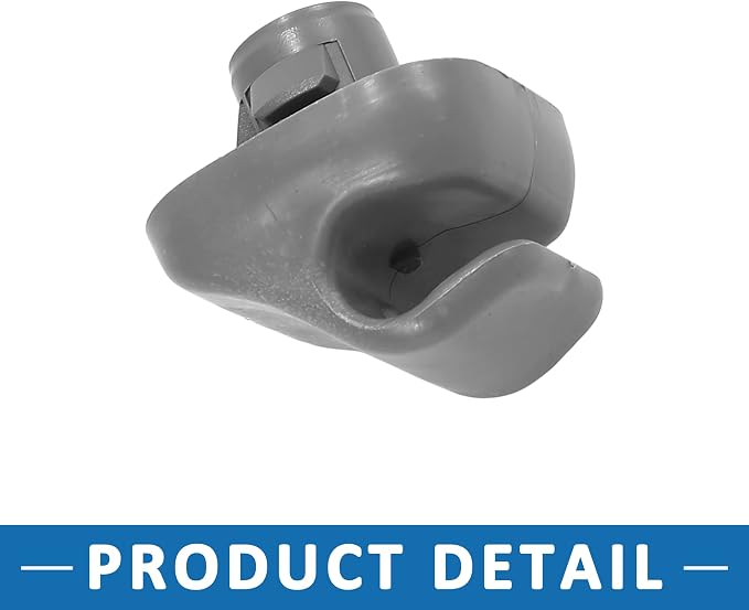 Sun Visor Clip 88217-S04-003ZA for Honda Civic 1996-2008 2pcs Plastic Gray