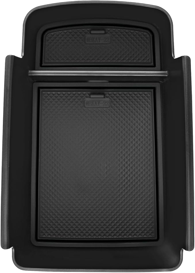 SKTU for 2024 2025 2026 Buick Envista Accessories Center Console Organizer 2024 2025 2026 Envista Insert ABS Materials Tray 2024 2025 2026 Envista Accessories Armrest Tray (Black)