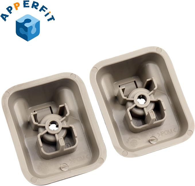 Sun Visor Clip Retainer Holder (Gray) w/Screws for Sunvisor Panel Driver & Passenger Side AL3Z-1504132-AA Compatible with Ford F150 2009-2014 Visor Mount Accessories