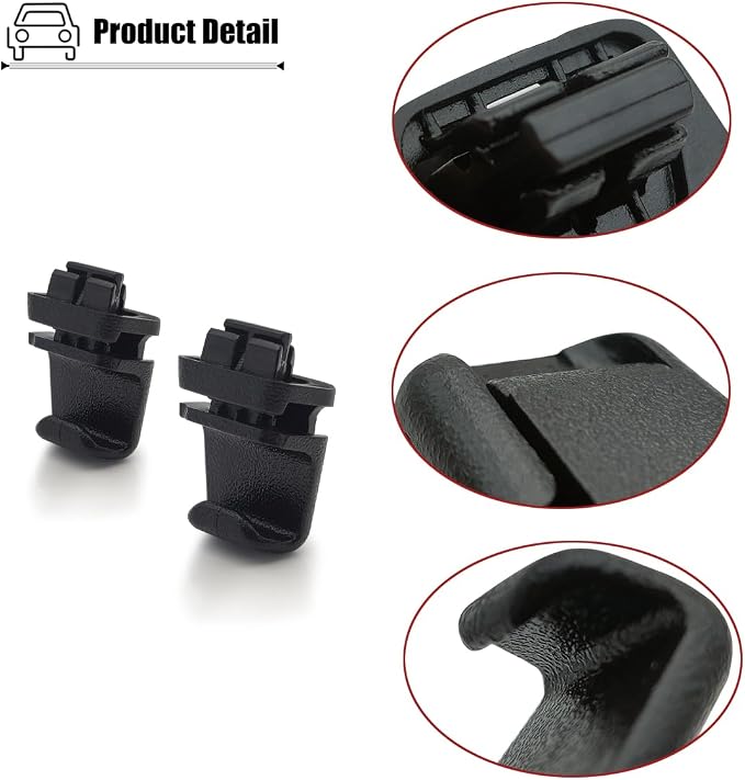 2PCS Rear Door Curtain Hooks Compatible with Hyundai Sonata 2020-2023, for Kia Telluride 2020-2025, Sun Shade Curtain Clips for 83917L1000