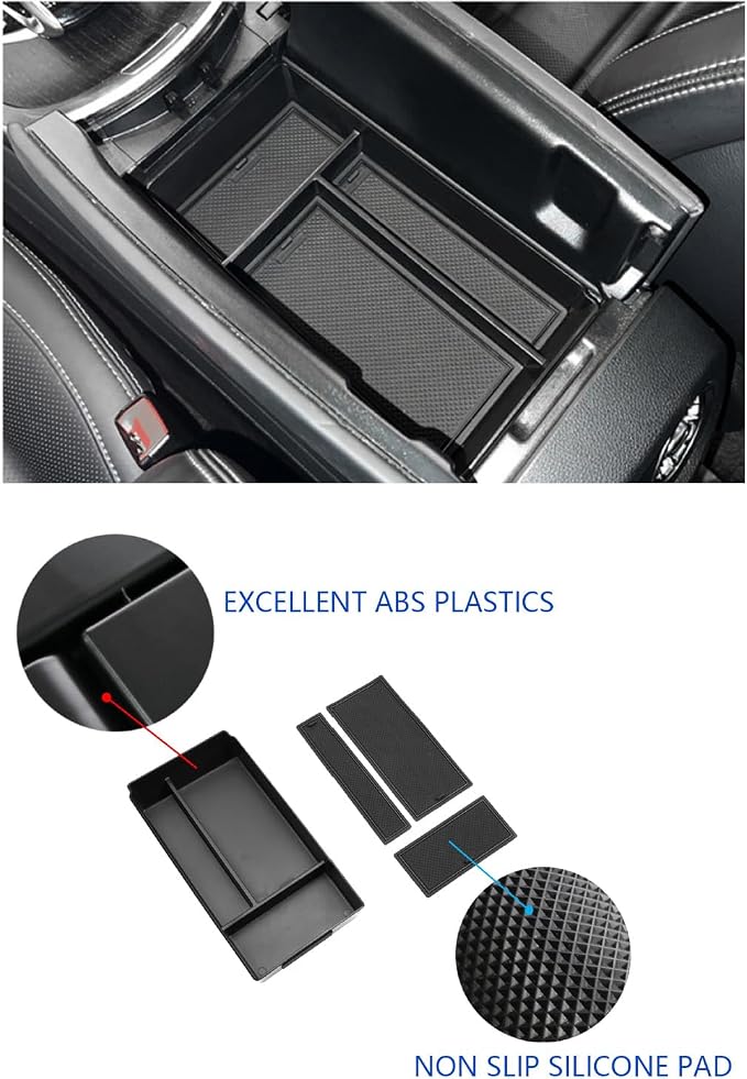 Center Console Storage Insert Box Organizer Tray Compatible with Mercedes-Benz G W464 Accessories 2019-2025