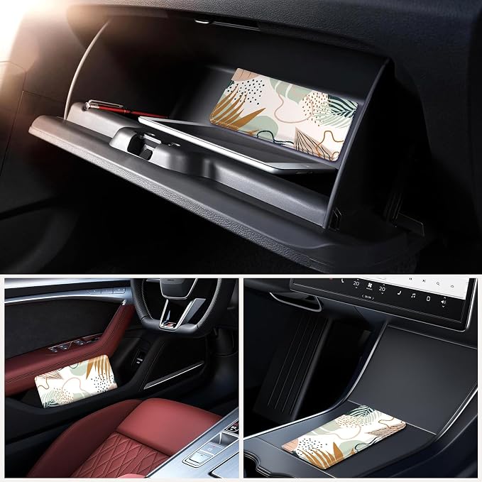 Car Registration and Insurance Holder,Colour Patterns Men Women Car License Document Registration and Insurance Card Holder