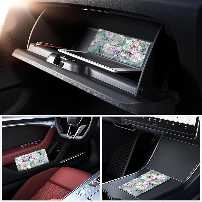 Car Registration and Insurance Holder,Colour Patterns Men Women Car License Document Registration and Insurance Card Holder