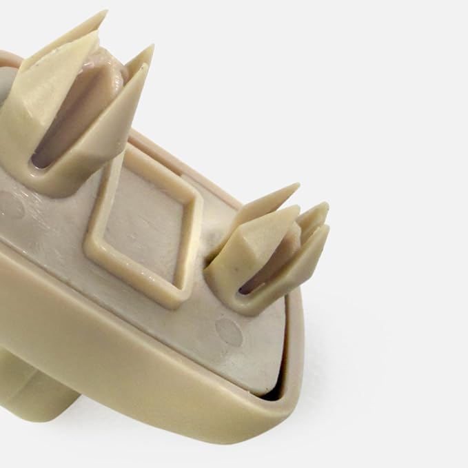 Click&Fit Beige Sun Visor Clips for Audi A1 A3 A4 A5 Q3 Q5 TT 8E0857562 | Fits for A4 Q5 A5 A3 A1 Q3 TT. Beige Pair, Sunvisor Holders, replaces 8U0857562A.