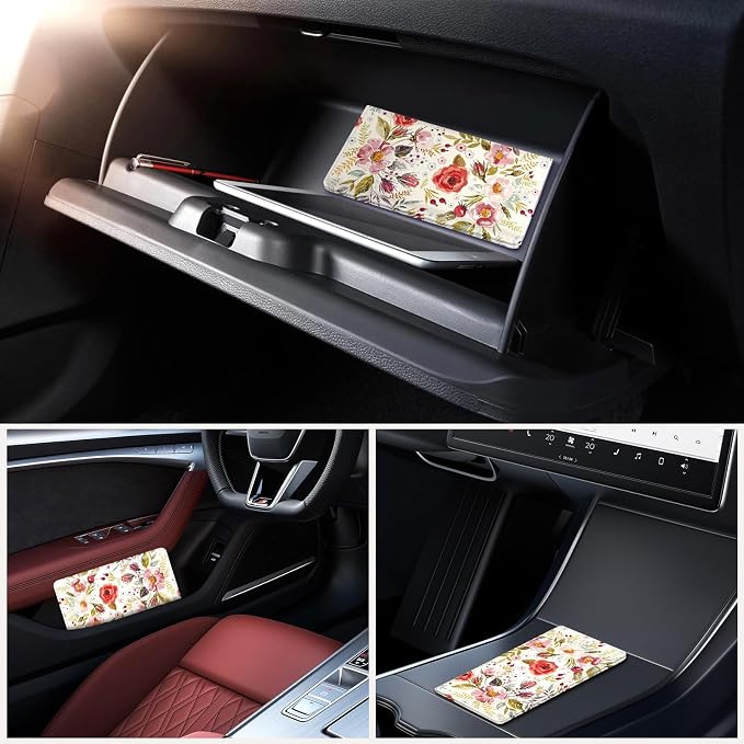 Car Registration and Insurance Holder,Colour Patterns Men Women Car License Document Registration and Insurance Card Holder