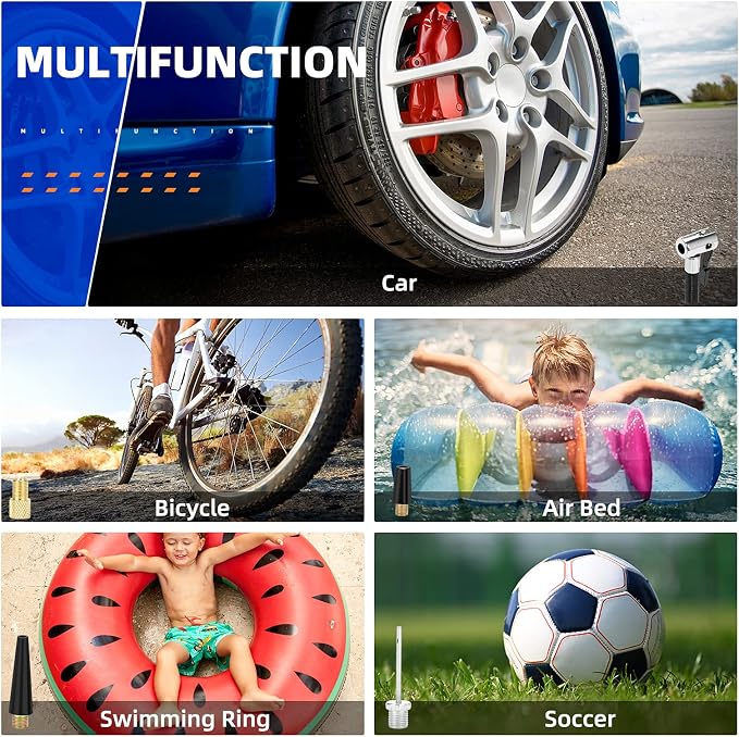 AstroAI Air Compressor Integrated Metal StructureTire InflatorI&Car Trunk Organizer Storage