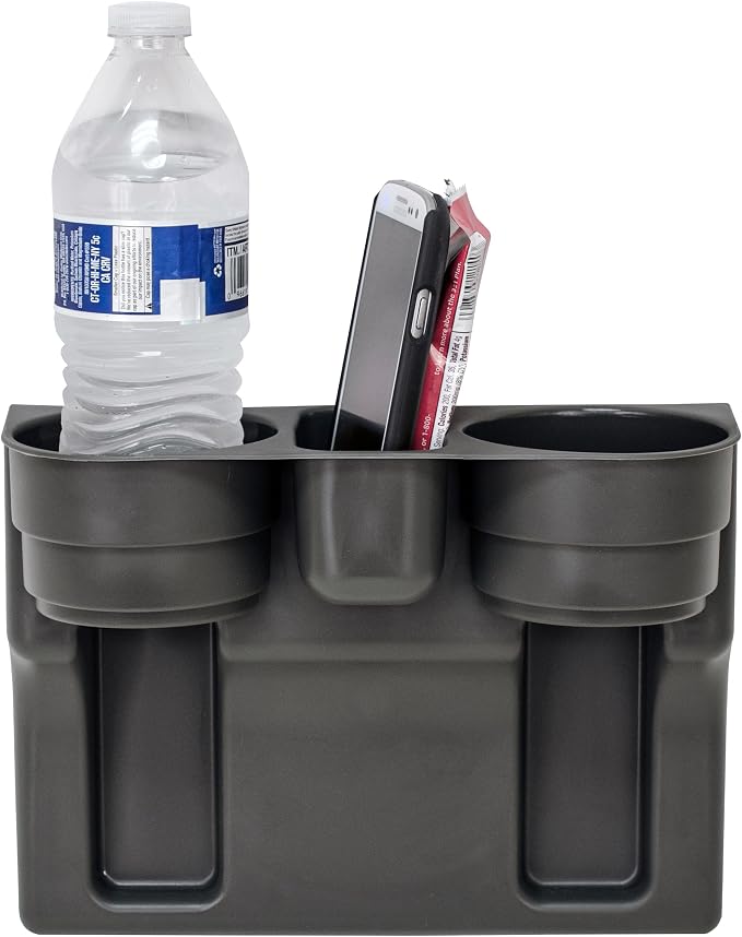 Custom Accessories Black Seat Wedge Cup Holder