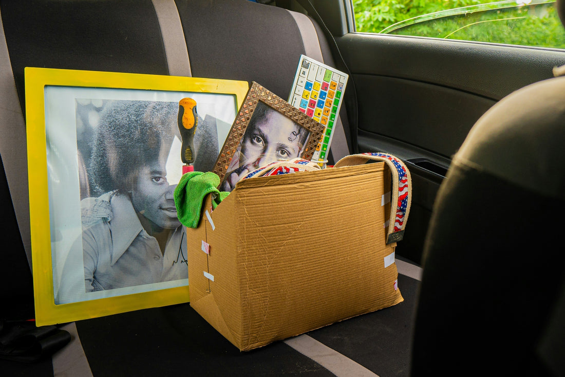 Car organizer keeping the interior clean and essentials within easy reach