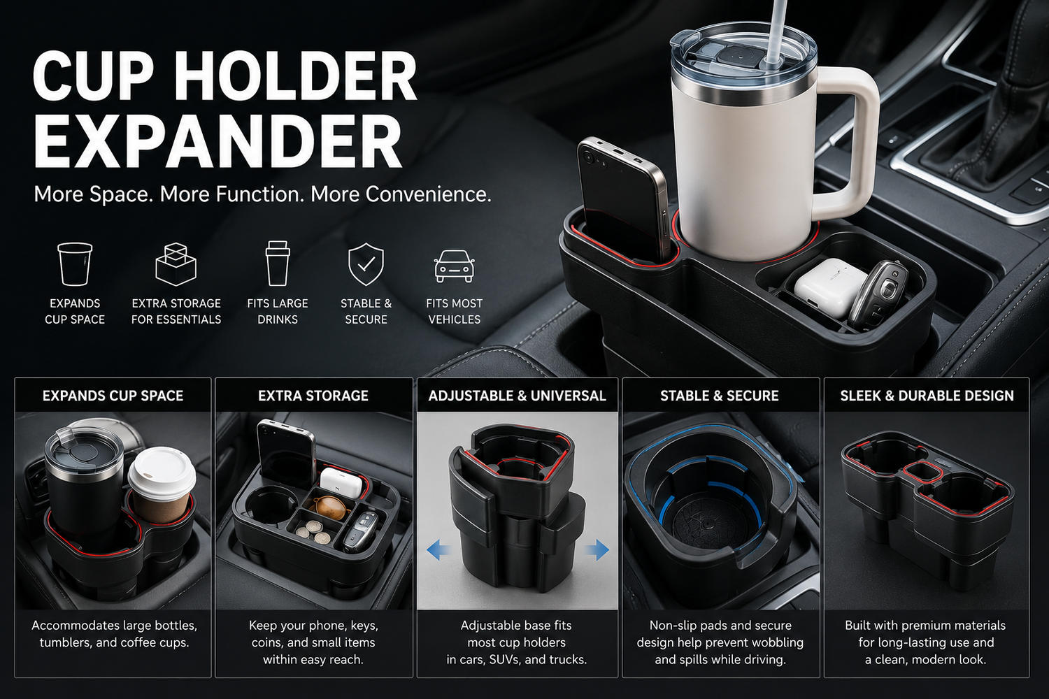 Cup Holder Expander