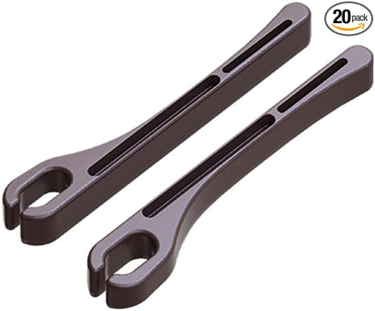 Car Seat Gap PU Filler Set of 2，Stop Things from Dropping，Filler with Organizer & Hook Function,Fill The Gap Between Seat & Console (Brown)