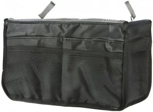 Wrapables® Unisex Bag Insert Organizer, Travel Bag Organizer - Black