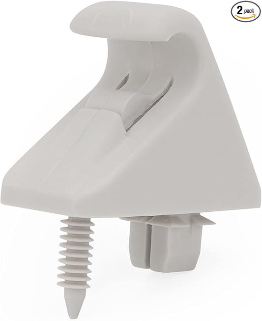 1pcs Front Visor Support Clip for Toyota Tacoma 4Runner 1992-2002,Sunshade Clamp,Visor Clamp Bracket,Car Sun Visor Hook Clip (for Tacoma Brown1996-2002)