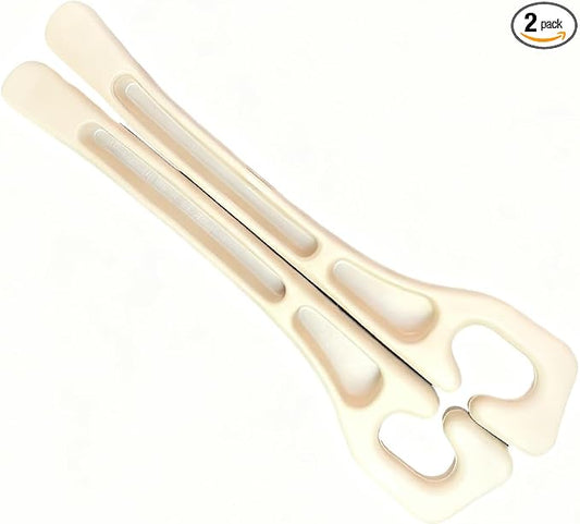 2-Pack Universal Car Seat Gap Filler - Car Seat Gap Filler Organizer & Blocker to Stop Phone, Keys from Dropping Between Seat Console (Beige)