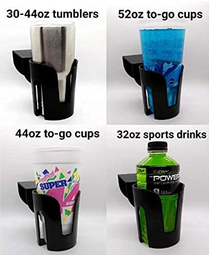 The LEDGE - The Best Auto Cup Holder® Extra Large Car Door Cup Holder