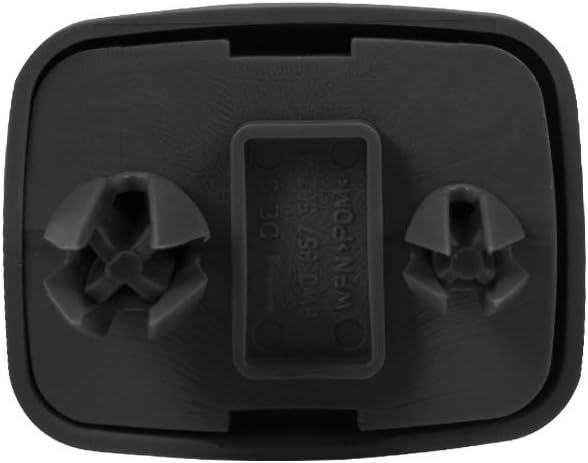 runmade Interior Black Sun Visor Hook Clip Bracket Compatible with Audi A1 A3 A4 A5 Q3 Q5 S3 S4 S5 TT, OEM: 8E0 857 562, 8U0 857 562A