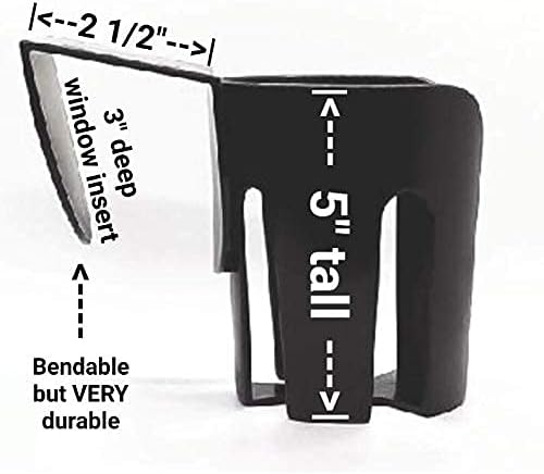 The LEDGE - The Best Auto Cup Holder® Extra Large Car Door Cup Holder