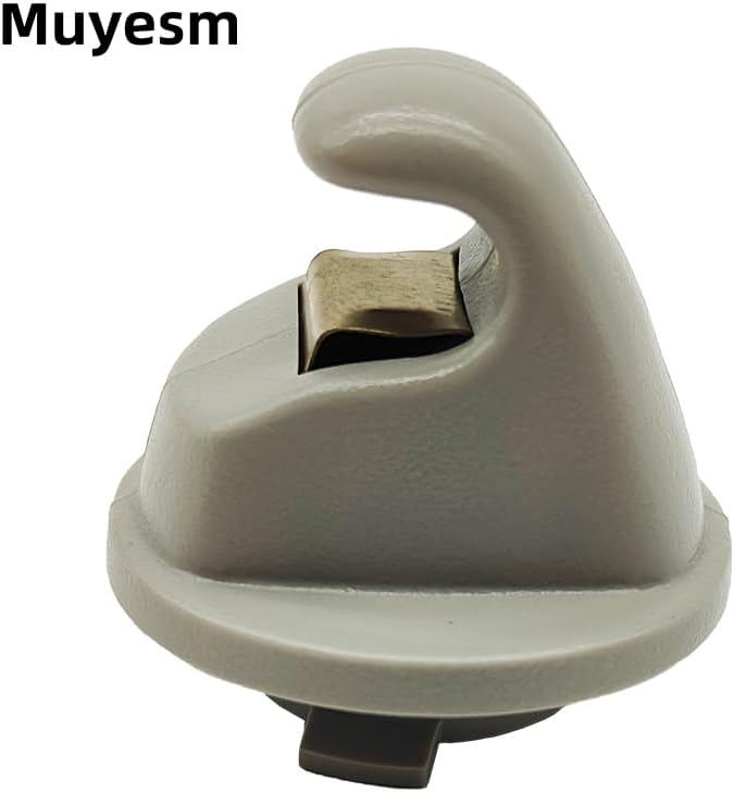 Interior Sun Visor Hook Clip Bracket Fit for Volkswagen Atlas,for Touran,for Tiguan for T-ROC,for T-Cross,for Passat,for Golf MK7,MK8,for Crafter,for Arteon,2014-2024,(1pcs Grey)