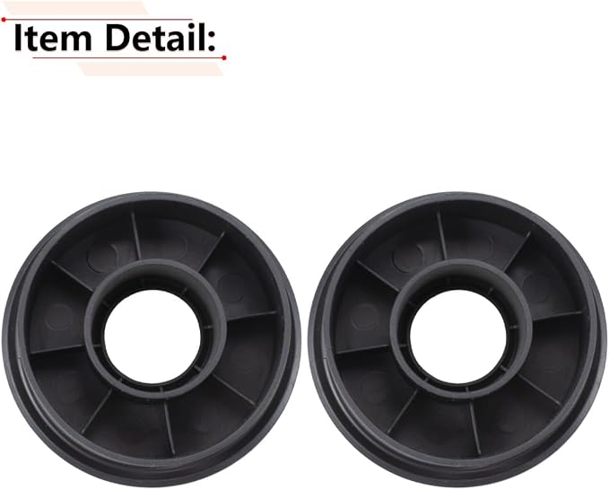 RLB-HILON 2PCS Center Console Cup Holder Insert Mat, Diameter at 3.11 inch, Height at 0.9 inch, for Deep Cup Holders Smaller Drink Shorter Cups and More
