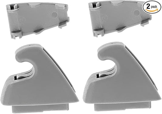 Interior Sun Visor Hook Clips Bracket Sunvisor Retainer Clips Auto Sunvisor Clip Replacement for Chevy Silverado 1500, Tahoe, GMC Sierra 1500, Yukon 2007-2013 (2Pcs)