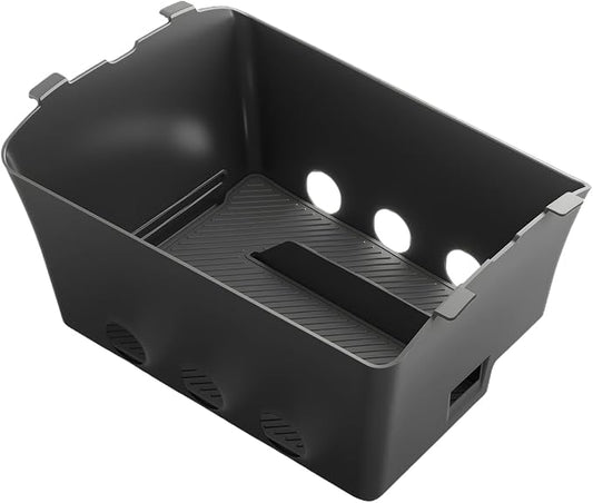SKTU for 2026 Hyundai Palisade Center Console Organizer for 2026+ Hyundai Palisade Calligraphy Under Center Console Tray Hyundai Palisade 2026 Accessories Lower Console Tray ABS (Calligraphy Only)