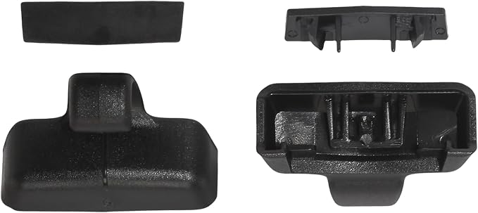 2-Pack Window Shade Hook Compatible with Honda Pilot 2016-2022 Passport 2019-2021 Rear Door Sun Shade Hook Clip Retainer Holder with Cover