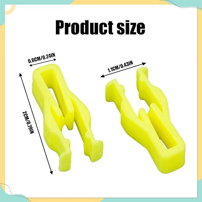 10PCS Switch Bezel Clip, Car Retainer Clips, Interior Trim Console Dash Panel Switch Bezel Door Side Trunk Plastic Retainer Fitting Fastener Clip Fit for Most Vehicles, Replaces OEM #9046710203