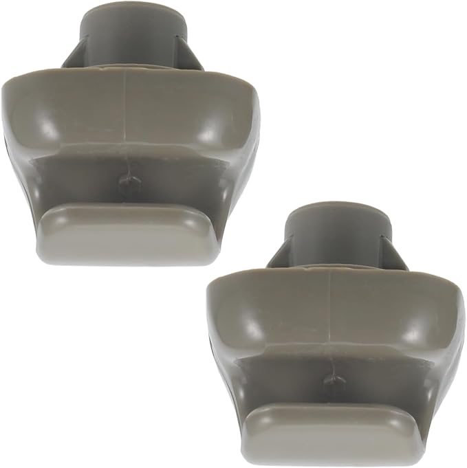 2pcs Grey Sun Visor Clip Holder Interior Visor Retainer Hook Secure Sun Bracket for Vehicles Essential Car Accessory for Fixing