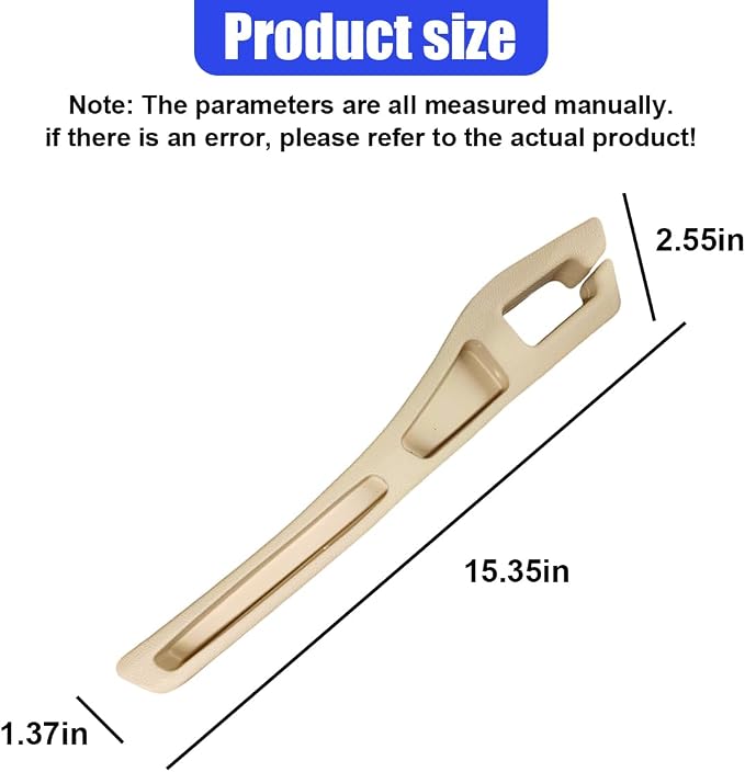 2PCS Car Seat Gap Filler Organizer, Car Center Console Side Plug with Storage Slot Prevent Falling, Multifunctional Vehicle Interior Phone Holder Accessories for Cars, Trucks, SUVs (Beige)
