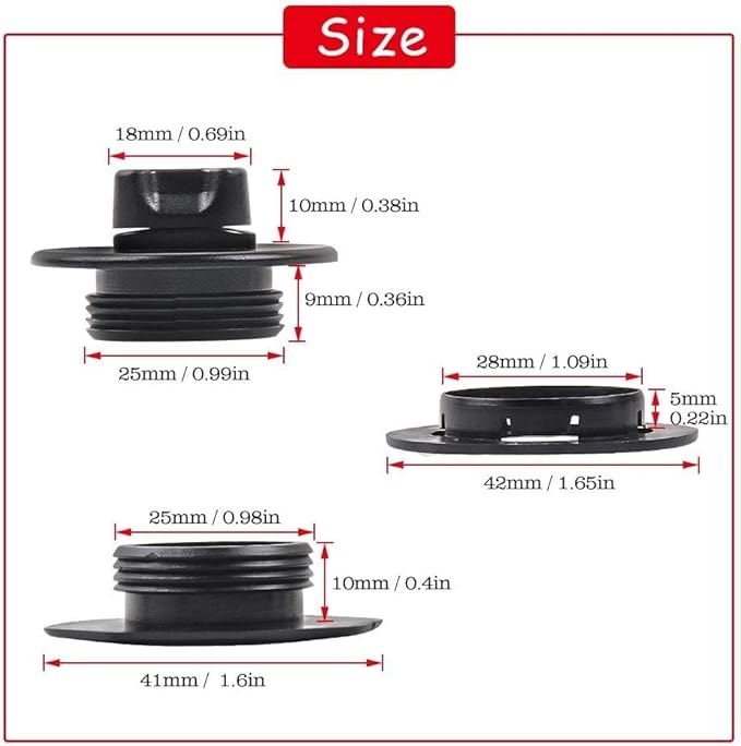 OTUAYAUTO 8PCS Car Floor Mat Clips - for Double Layer Mat - Universal Automotive Carpet Clips Holder Clamps