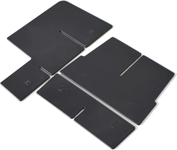EDBETOS Center Console Organizer Insert Dividers Compatible with Toyota 4Runner 2010-2020 2021 2022 2023 5th Gen 4Runner Accessories Armrest Interlock Secondary Storage ABS Material