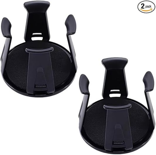 YoRise Car Cup Holder Expander, Automotive Drink Holder Adapter with Adaptive Clamping Arm, Universal Vehicle Cupholder Expander Accessories for Fixing Water Cups, Drinks (2PCS)