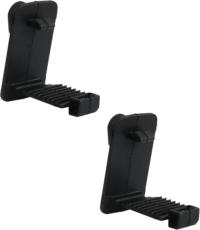 Floor Mat Retainer Clips (2 Pcs) | Compatible with Ford Dodge Ram Lincoln Chrysler Jeep Mercury and More Vehicles Carpet Fixing Clip Hooks | Replacement 45186 1W6Z-76130A83-AA 68079236AA