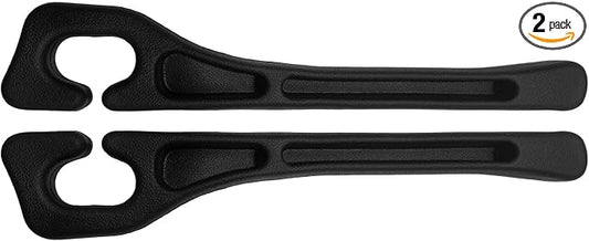 Sun Walker 2 PCS Car Seat Gap Filler Organizer, No Drop Vehicle Console Side Gap Filler with Storage Slot, Universal Seam Plug Organizer Between Seat & Console, Car Accessories (Black)