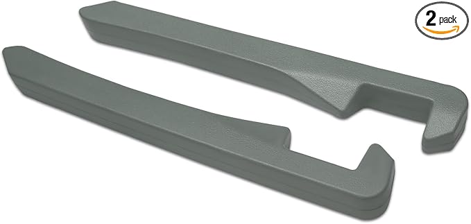 2PCS Car Seat Gap Filler, Car Blocker, PU Leather Fill The Gap Between Seat and Center Console, Universal Car Interior Accessories Flexible Seat Gap Organizer for Most Cars (Gray)