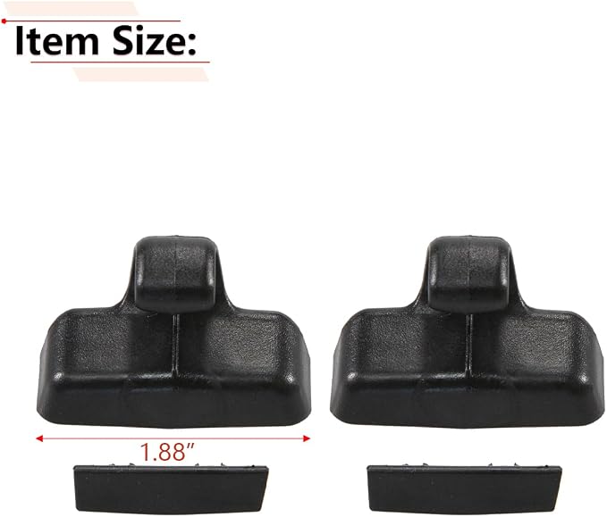 RLB-HILON 2PCS Window Shade Hook Compatible with Honda Pilot 2016 to 2022, for Honda Passport 2019 2020 2021 Year, Door Sun Shade Hook Clip