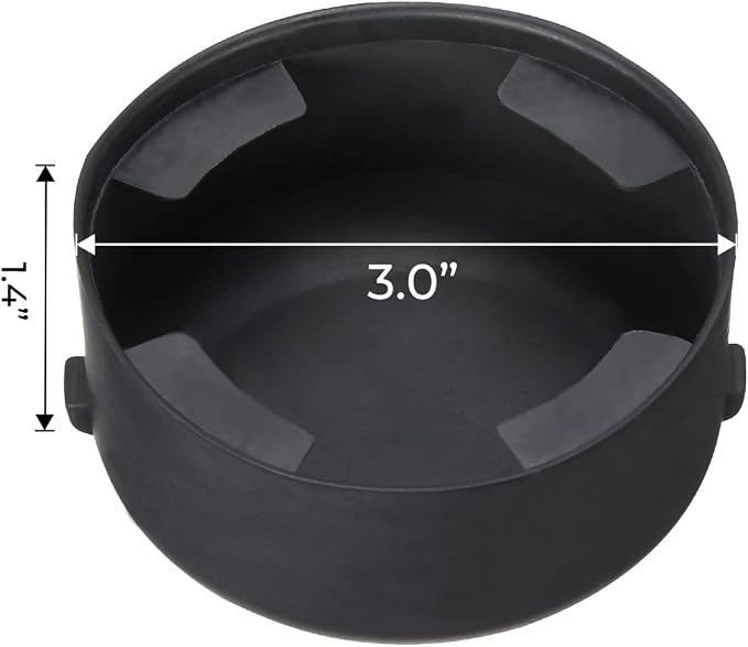 JOYTUTUS Cup Holder Insert 3" & 3.7" Compatible with Chevy Trailblazer 2002-2009, GMC Envoy 2002-2009