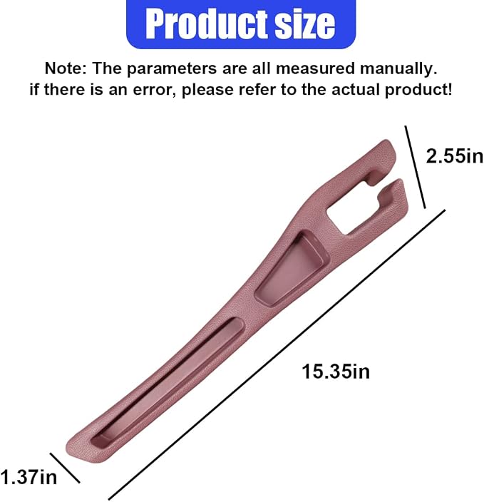 2PCS Car Seat Gap Filler Organizer, Car Center Console Side Plug with Storage Slot Prevent Falling, Multifunctional Vehicle Interior Phone Holder Accessories for Cars, Trucks, SUVs (Red)