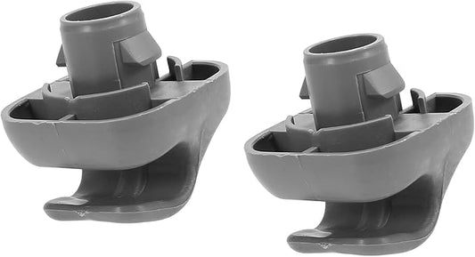 Sun Visor Clip 88217-S04-003ZA for Honda Civic 1996-2008 2pcs Plastic Gray