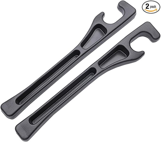 2PCS Car Seat Gap Filler Organizer - No-Drop Car Seat Gap Plug with Storage Slot - Soft Foam Multifunctional Seat Guard for Cars & SUVs | Truck | Universal Fit, Black