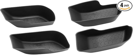 CDEFG 4Pcs for 2026 Toyota RAV4 Center Console Organizer Door Handle Pockets Trash Can Storage Box for 2026 Toyota RAV4 (LE/SE/XLE Premium/Woodland/XSE/Limited) Accessories