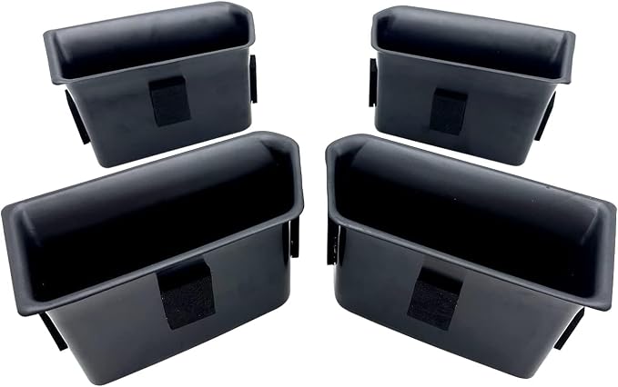 Compatible with VW Atlas and Cross Sport 2018 2019 2020 2021 2022 2023 Accessories Door Grab Handle Storage Box Organizer Tray (Not fit for 2024)