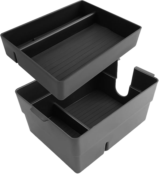 SXCY 3PCS for 2026 Lexus TX Center Console Organizer [2Layer] + Dashboard Organizer for 2024 2025 2026 Lexus TX Accessories Center Console Tray 2026 Lexus TX Armrest Console Organizer Dash Tray